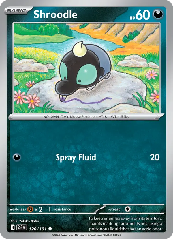 Shroodle — Surging Sparks card #120