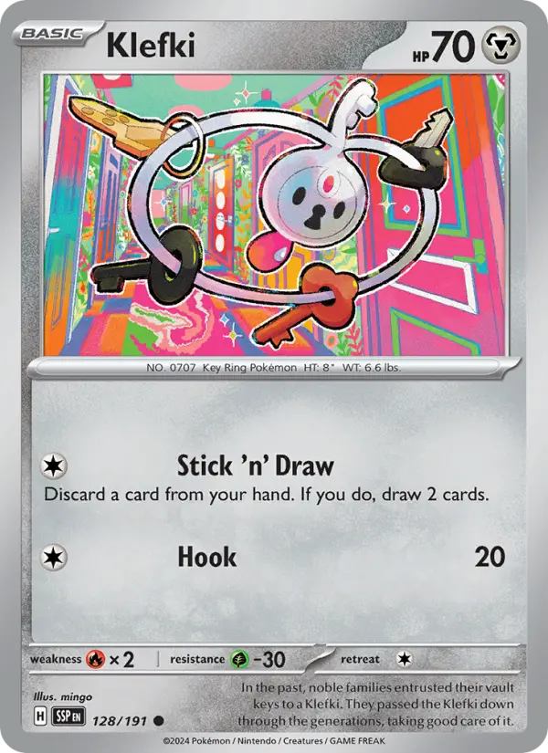 Klefki — Surging Sparks card #128