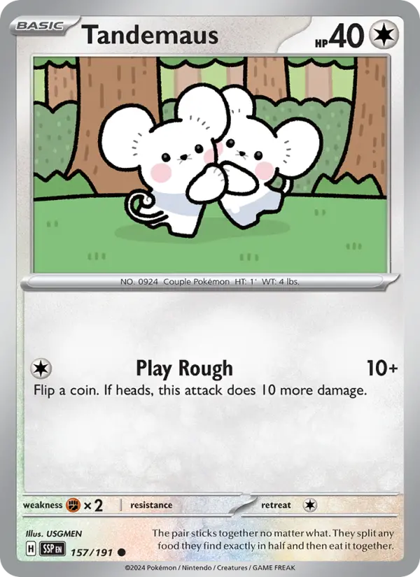 Tandemaus — Surging Sparks card #157