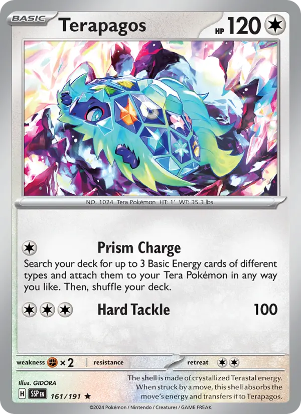 Terapagos — Surging Sparks card #161
