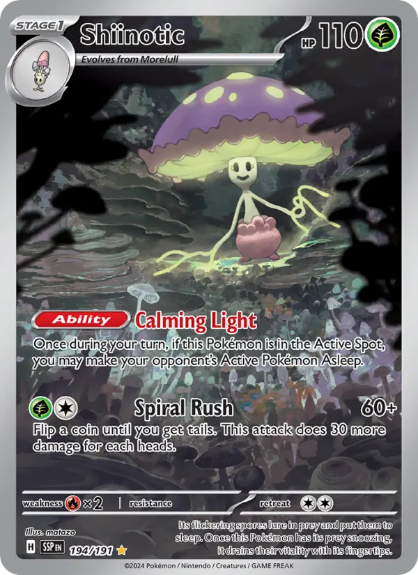 Shiinotic — Surging Sparks card #194