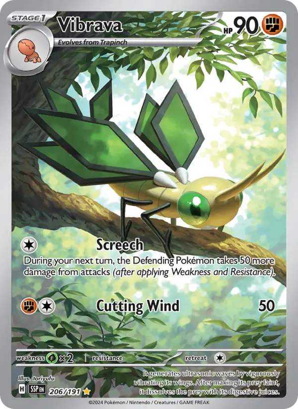 Vibrava — Surging Sparks card #206
