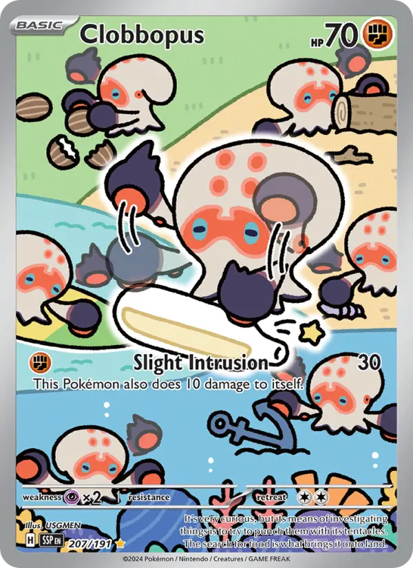 Clobbopus — Surging Sparks card #207