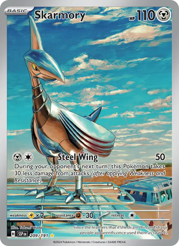 Skarmory — Surging Sparks card #209