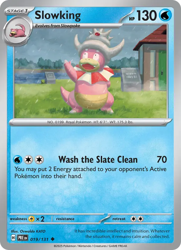 Slowking — Prismatic Evolutions card #019