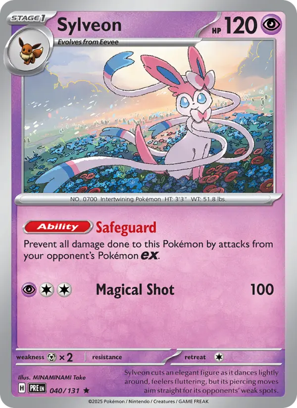 Sylveon — Prismatic Evolutions card #040