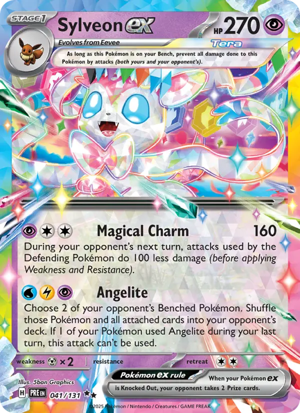 Sylveon ex — Prismatic Evolutions card #041
