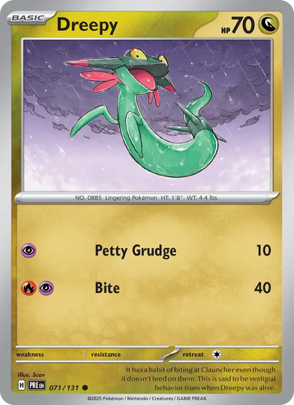Dreepy — Prismatic Evolutions card #071
