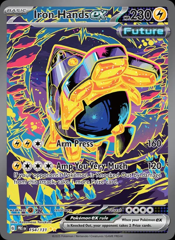 Iron Hands ex — Prismatic Evolutions card #154