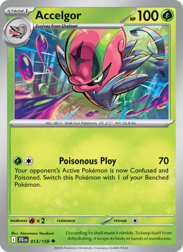 Accelgor — Journey Together card #013