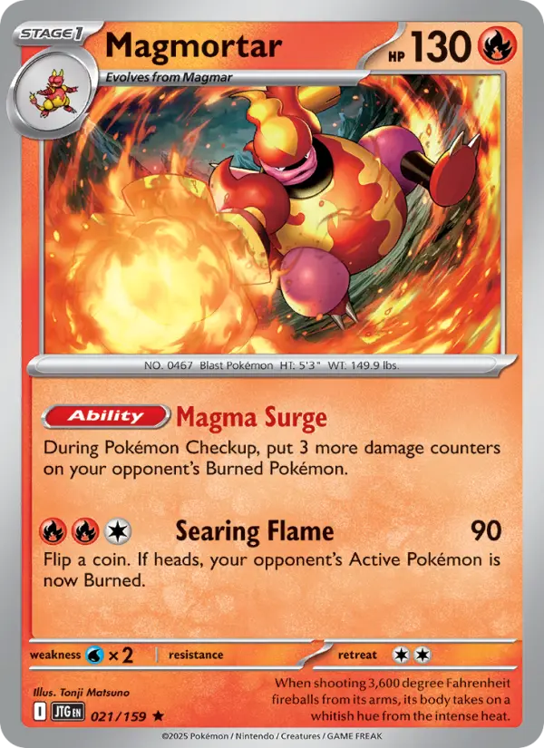 Magmortar — Journey Together card #021