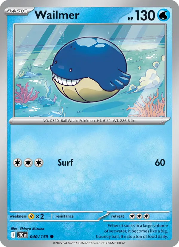 Wailmer — Journey Together card #040