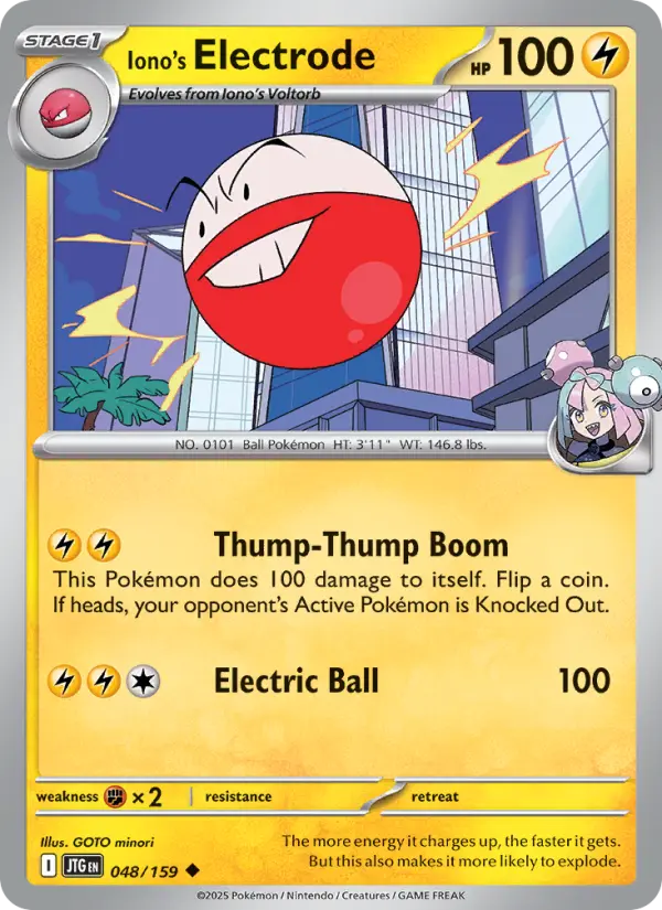 Iono's Electrode — Journey Together card #048