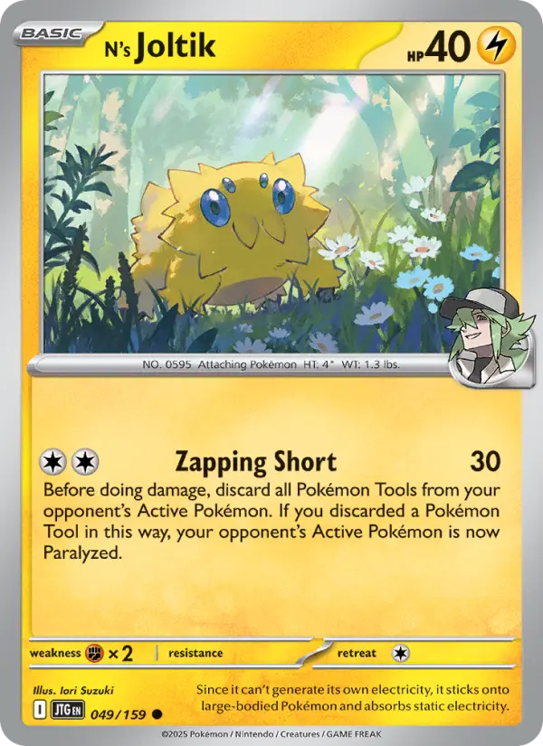 N's Joltik — Journey Together card #049