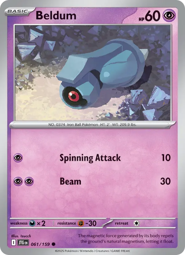 Beldum — Journey Together card #061