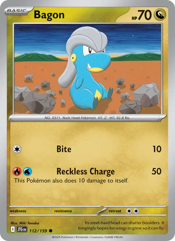 Bagon — Journey Together card #112