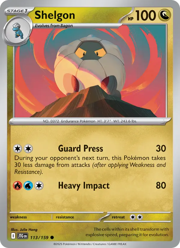 Shelgon — Journey Together card #113