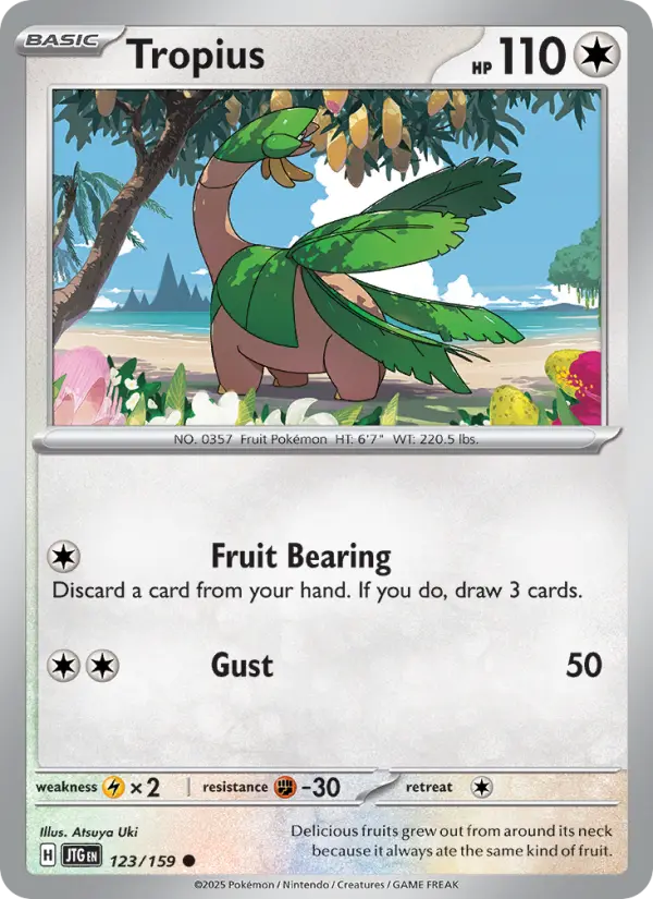 Tropius — Journey Together card #123