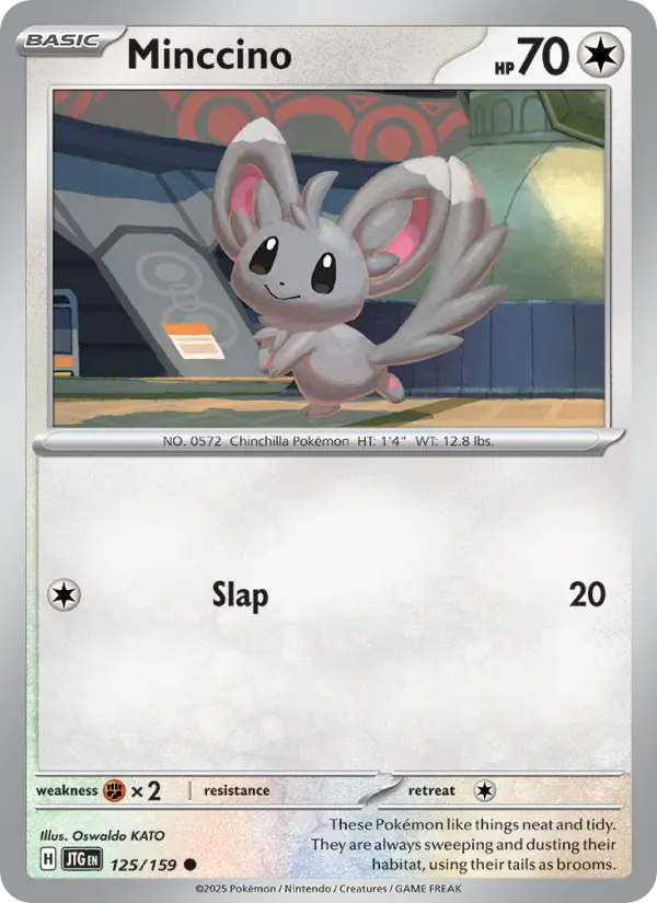 Minccino — Journey Together card #125