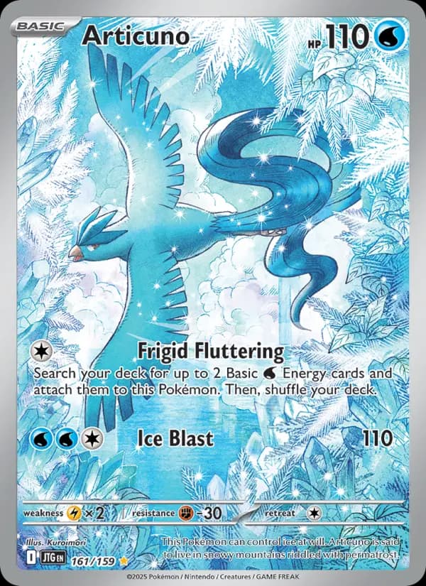 Articuno — Journey Together card #161