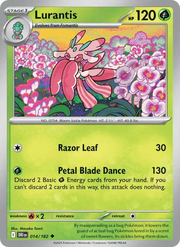 Lurantis — Destined Rivals card #014