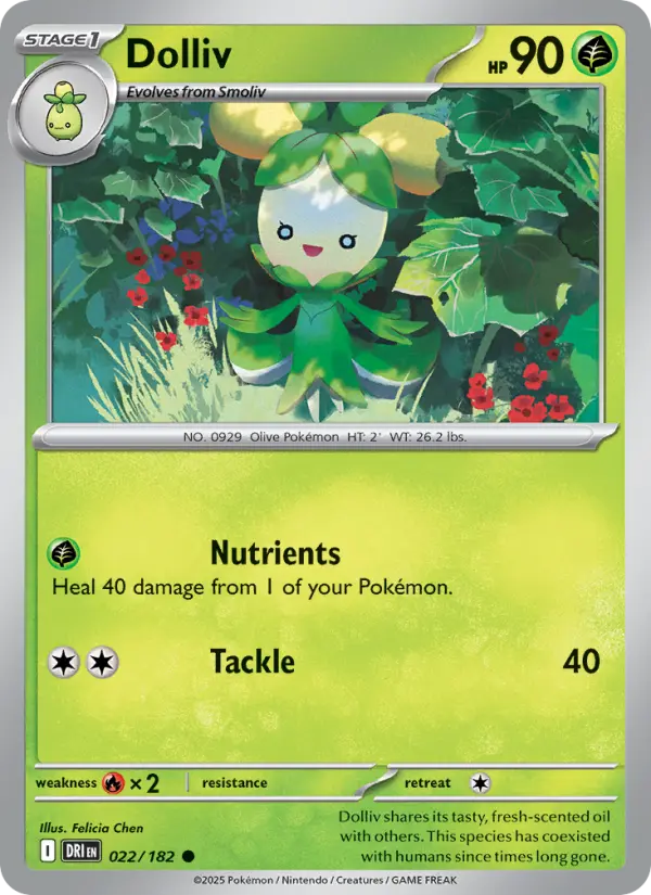 Dolliv — Destined Rivals card #022
