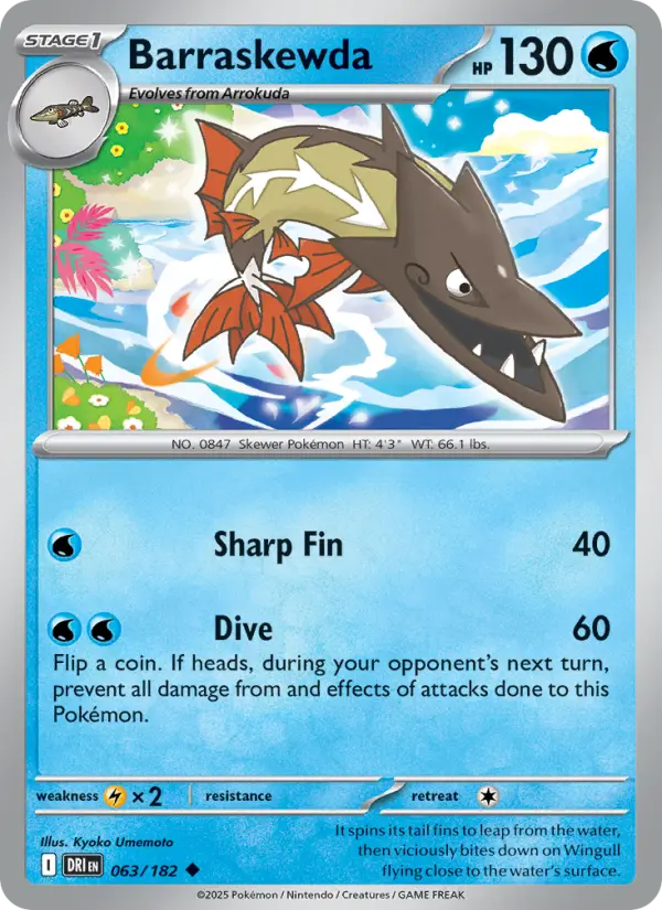Barraskewda — Destined Rivals card #063