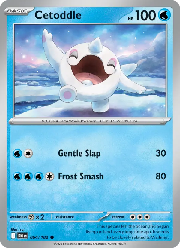 Cetoddle — Destined Rivals card #064