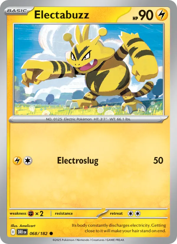 Electabuzz — Destined Rivals card #068