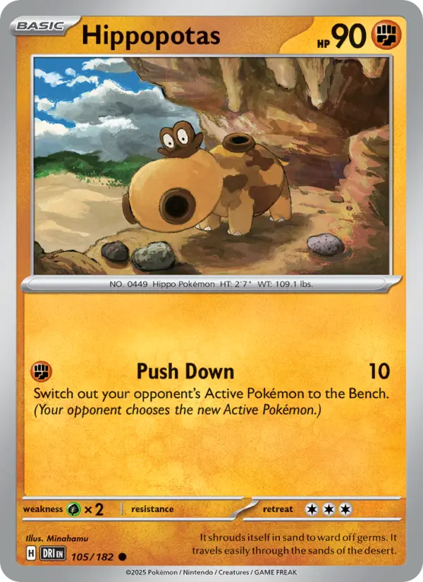 Hippopotas — Destined Rivals card #105