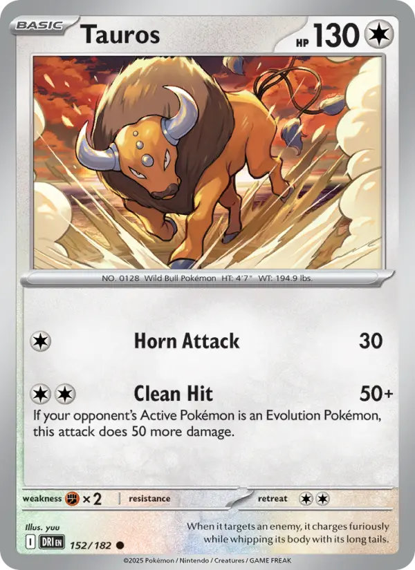 Tauros — Destined Rivals card #152