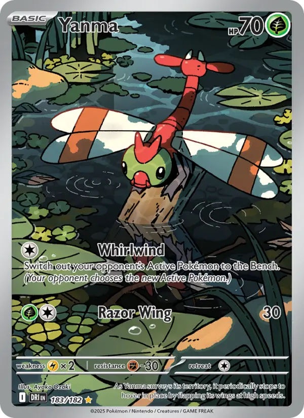 Yanma — Destined Rivals card #183