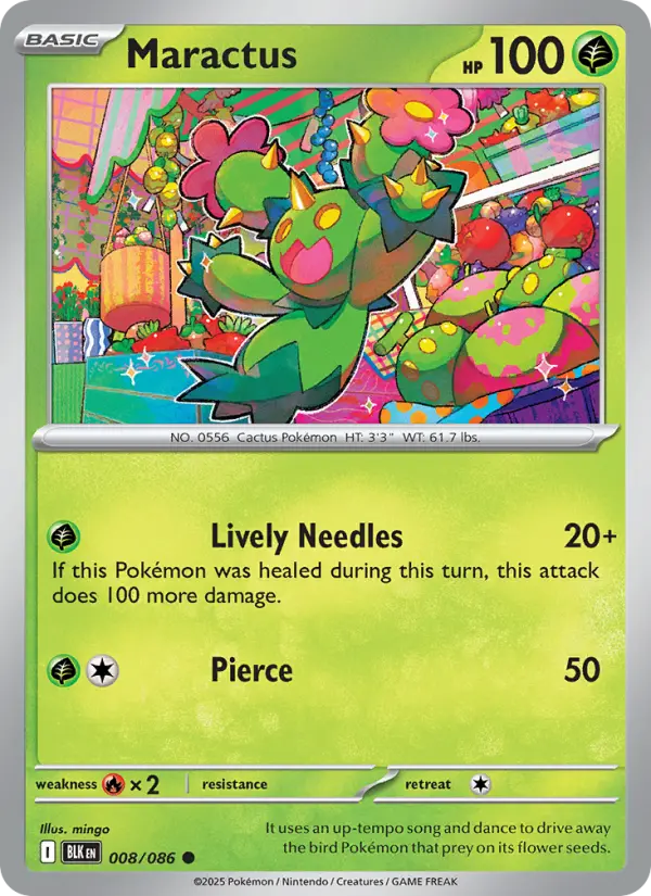 Maractus — Black Bolt card #008