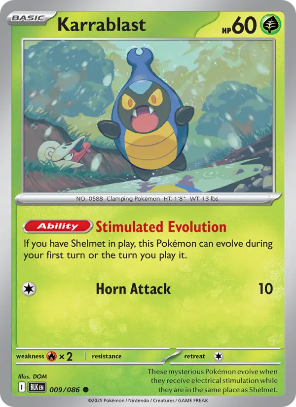 Karrablast — Black Bolt card #009