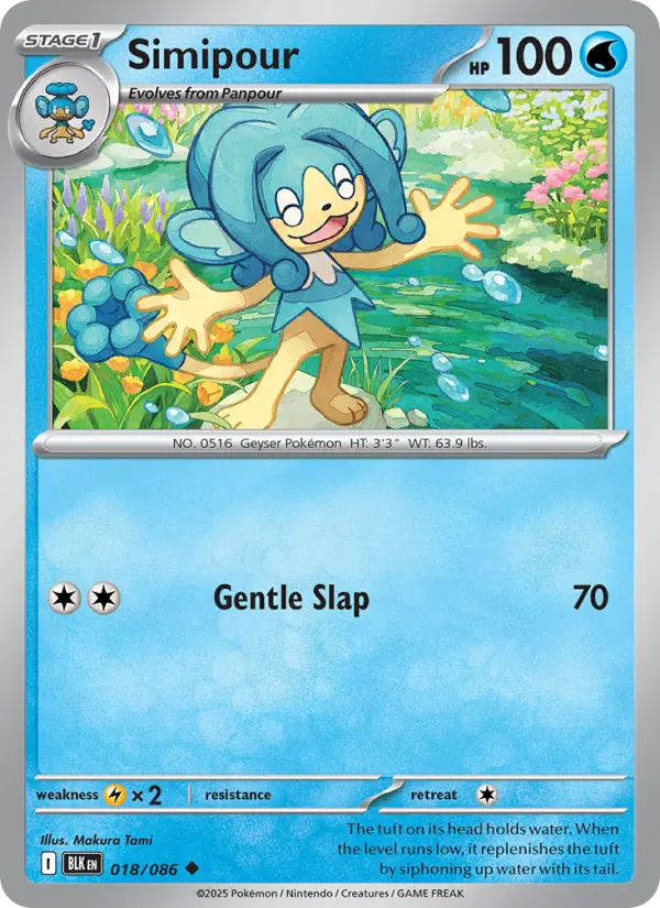Simipour — Black Bolt card #018