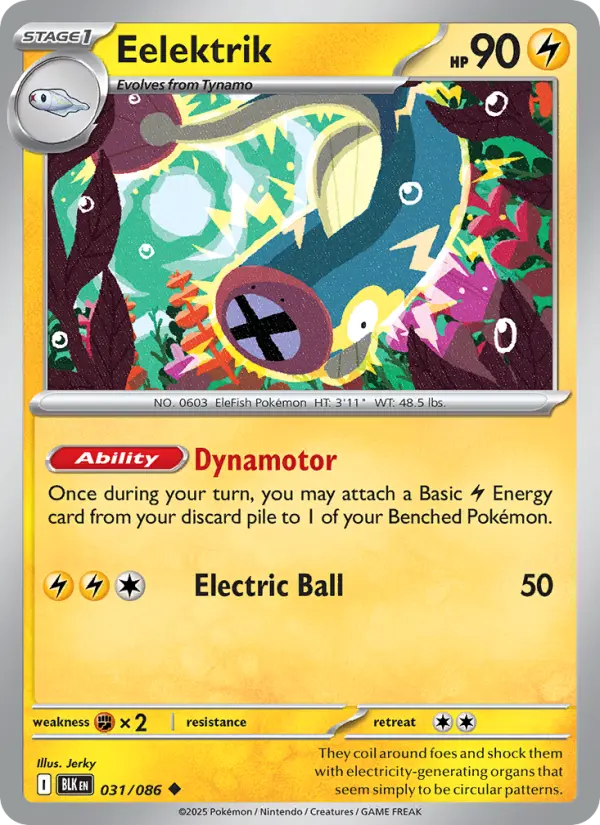 Eelektrik — Black Bolt card #031