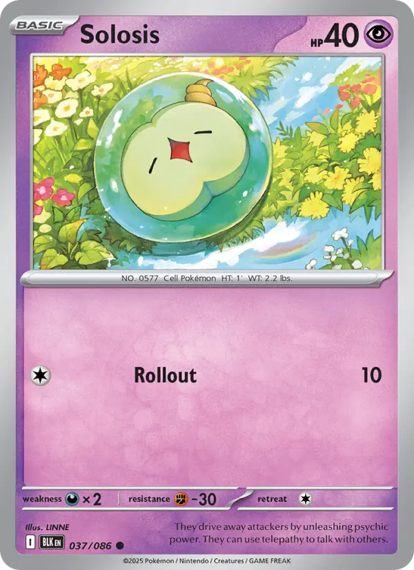Solosis — Black Bolt card #037