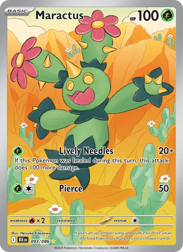 Maractus — Black Bolt card #093