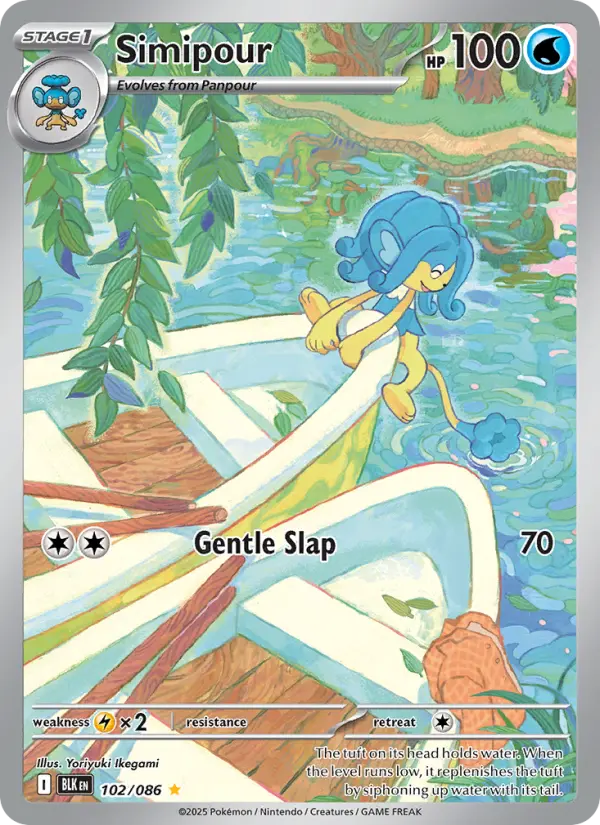 Simipour — Black Bolt card #102