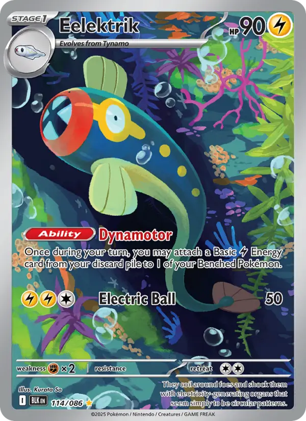 Eelektrik — Black Bolt card #114
