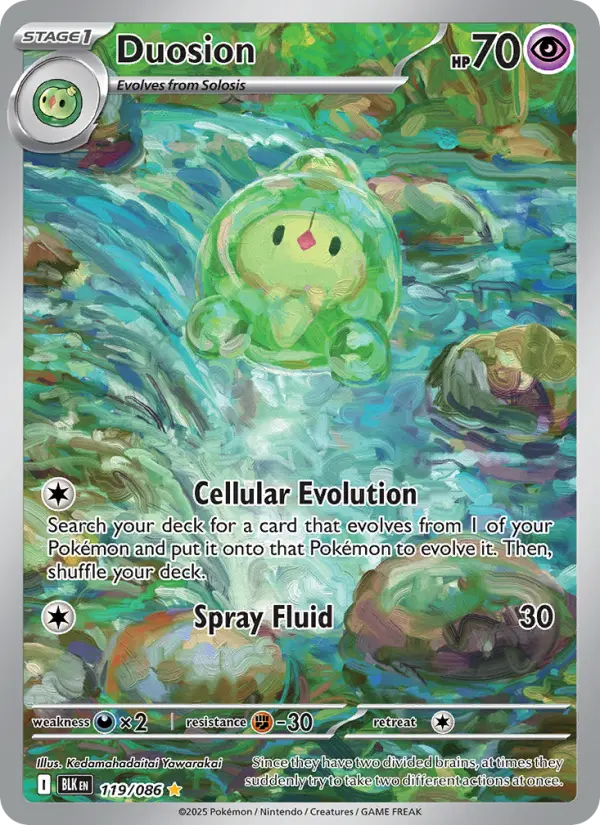 Duosion — Black Bolt card #119