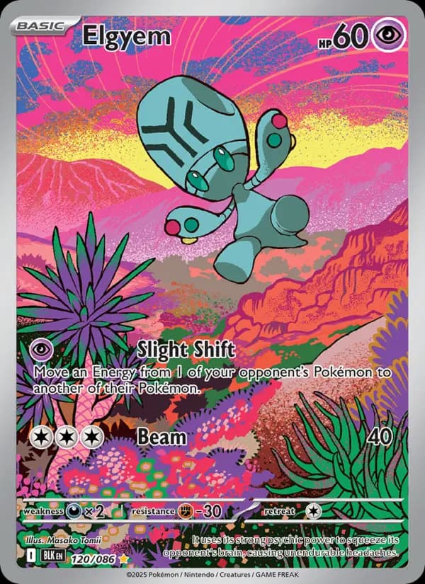 Elgyem — Black Bolt card #120