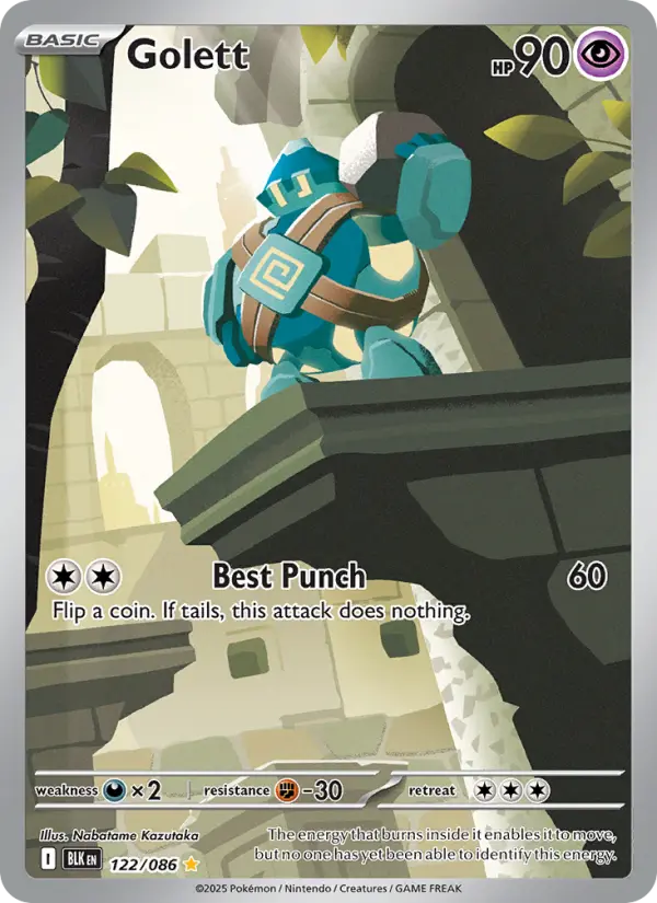 Golett — Black Bolt card #122