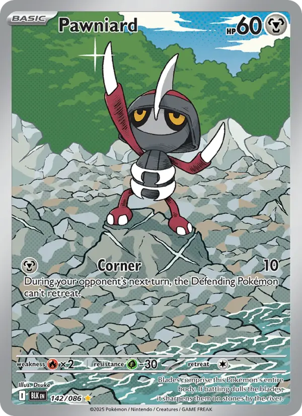 Pawniard — Black Bolt card #142
