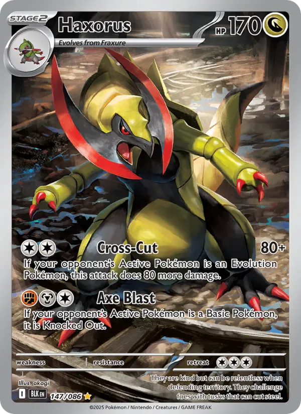 Haxorus — Black Bolt card #147