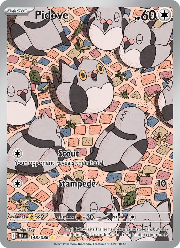 Pidove — Black Bolt card #148