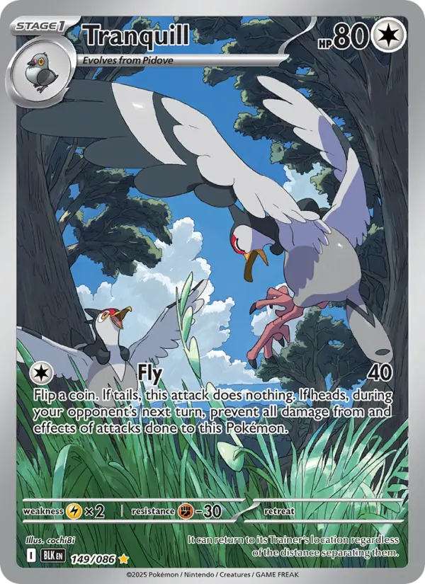Tranquill — Black Bolt card #149