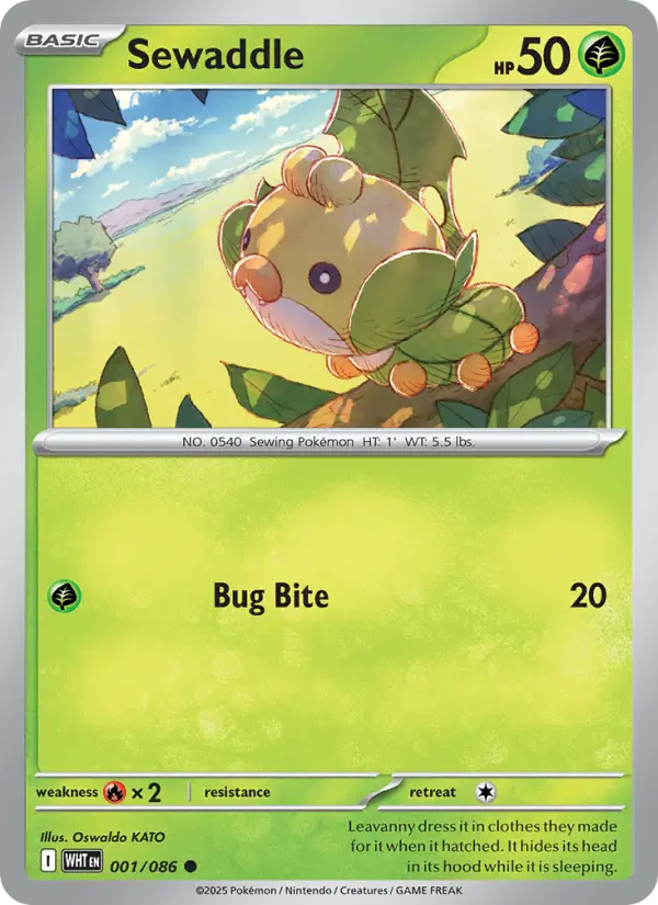 Sewaddle — White Flare card #001