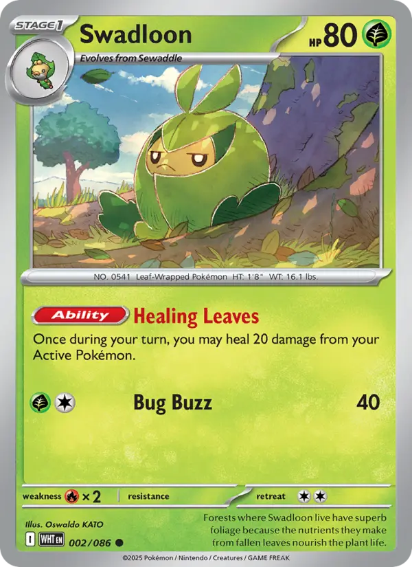Swadloon — White Flare card #002