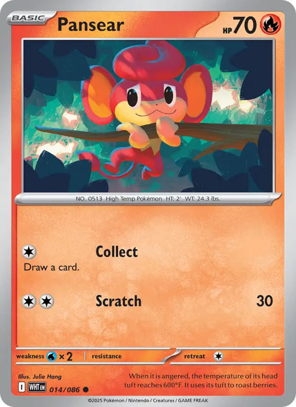 Pansear — White Flare card #014